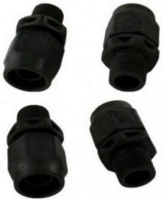 Polaris Softube Quick Connect Fittings Black 4/Pk R0621000