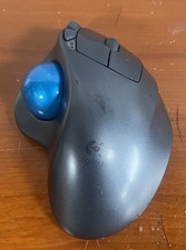 Logitech - ERGO M570 Wireless Ergonomic Trackball Mouse - Wireless NO DONGLE 