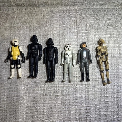 Star Wars Vintage Figure Lot Beaters with 1998 Battle Droid