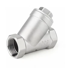 304 Stainless Steel 1/2" NPT Female WYE Y Strainer Mesh Filter Valve C698