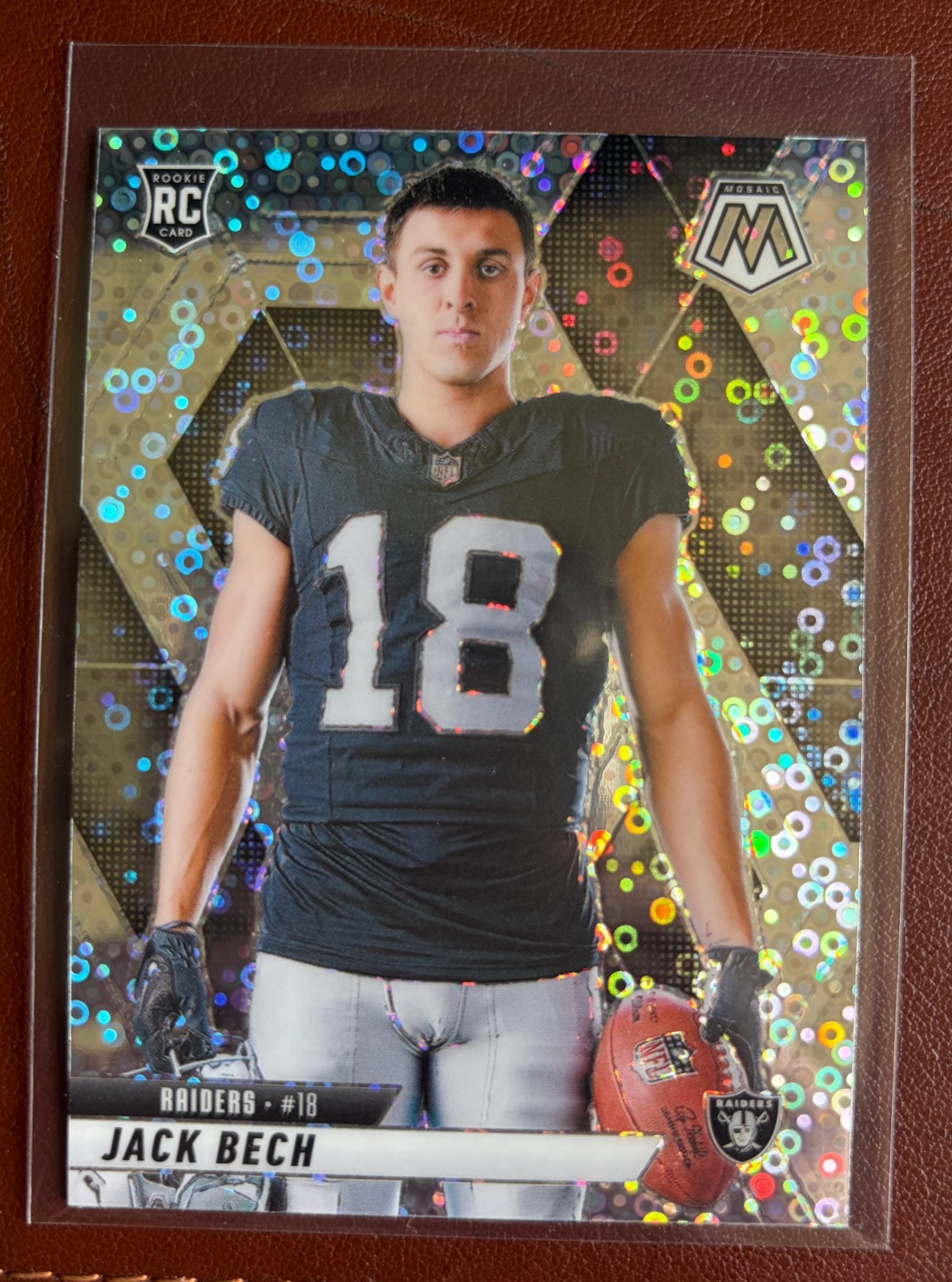 🔥 2025 Panini Prizm - Rookie Variation Jack Bech - No Huddle Prizm (RC)