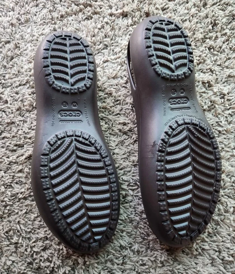 Zapatos planos mujer Crocs negros Sienna talla 10 Foto 2 de 4