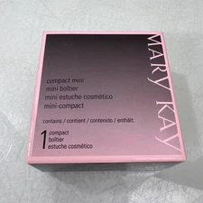 New Mary Kay Compact Mini #040752 Unfilled Mirror Refillable