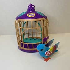 Little Live Pets Lil' Bird  Cage   Jungle Series  Pango    Testing and Working