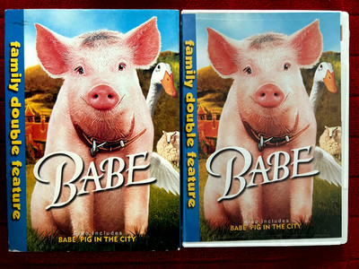 Babe (1995) / Babe: Pig in the City (1998) (DVD 2005 Family Fantasy NEW)