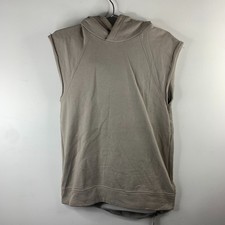 Helmut Lang Oversized Cut Sleeve Hoodie Size M MensHLG10HM508-NOM Cream
