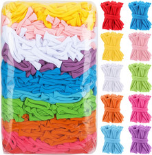 1000 Pcs Refill Loops for  Inch Weaving Loom, Colored Loom Loops