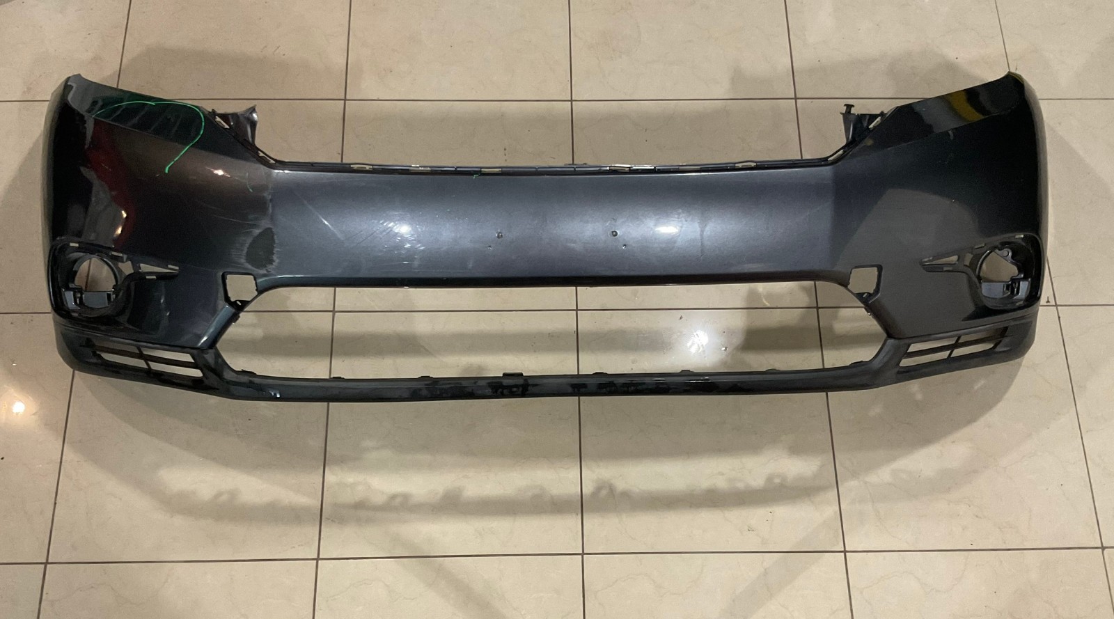Front Bumper Cover Grey 2011 2012 2013 Toyota Highlander CAPA