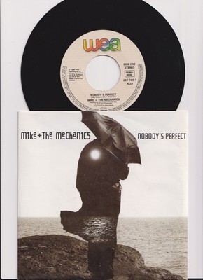Genesis / Mike + The Mechanics   Nobody's Perfect - 7'' Vinyl Single 1988  WEA
