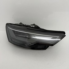 AUDI A6 DRIVERS SIDE RIGHT LED HEADLIGHT 2015 2018 FRONT S6 RS6 FRONT GENUINE