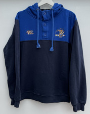 Canterbury Leinster Rugby Hoodie Mens Large Blue Uglies Pullover Training