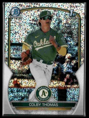 2023 Bowman Colby Thomas mini diamond