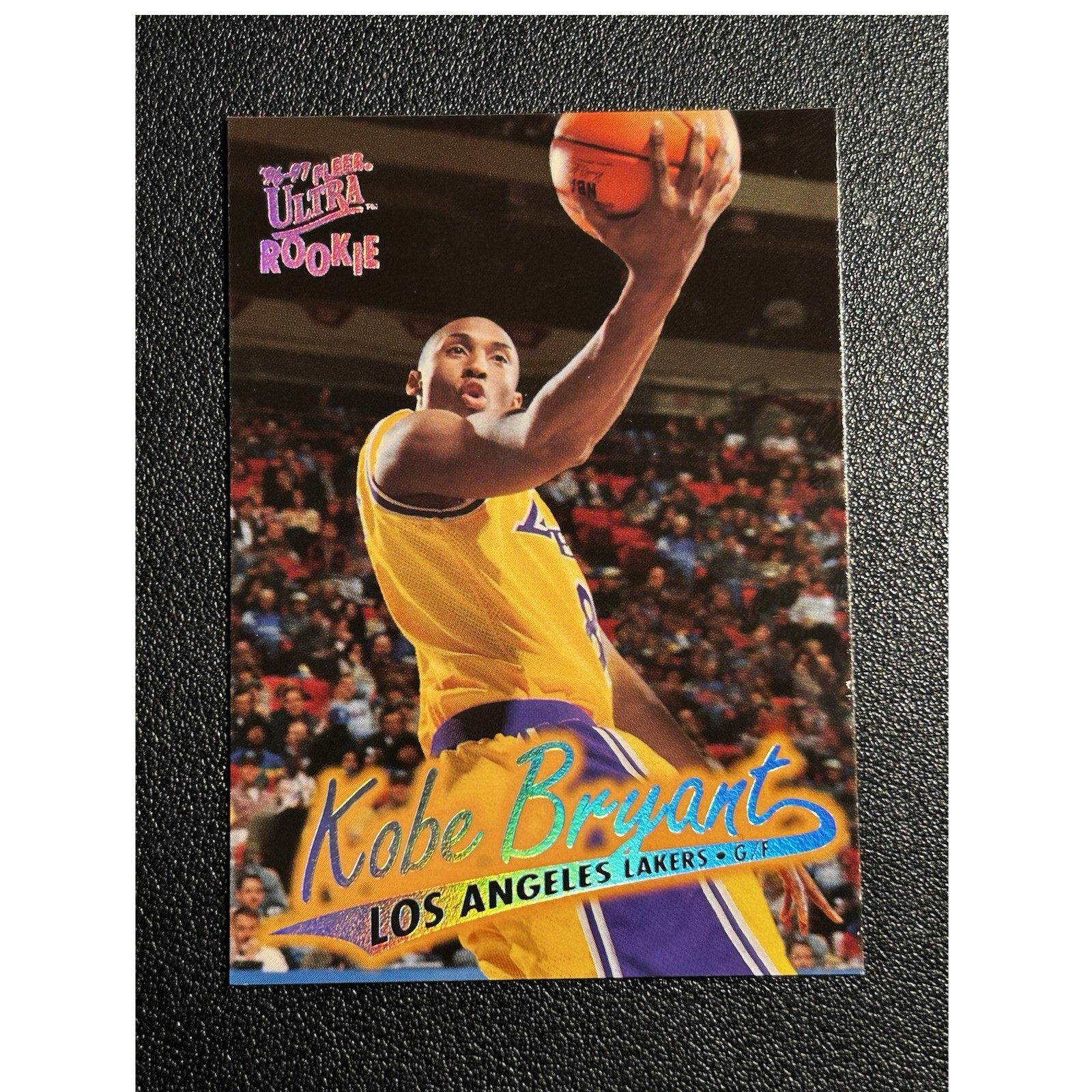 Fleer Ultra 1996-97 Rookie Kobe Bryant #52 Los Angeles Lakers Basketball Card
