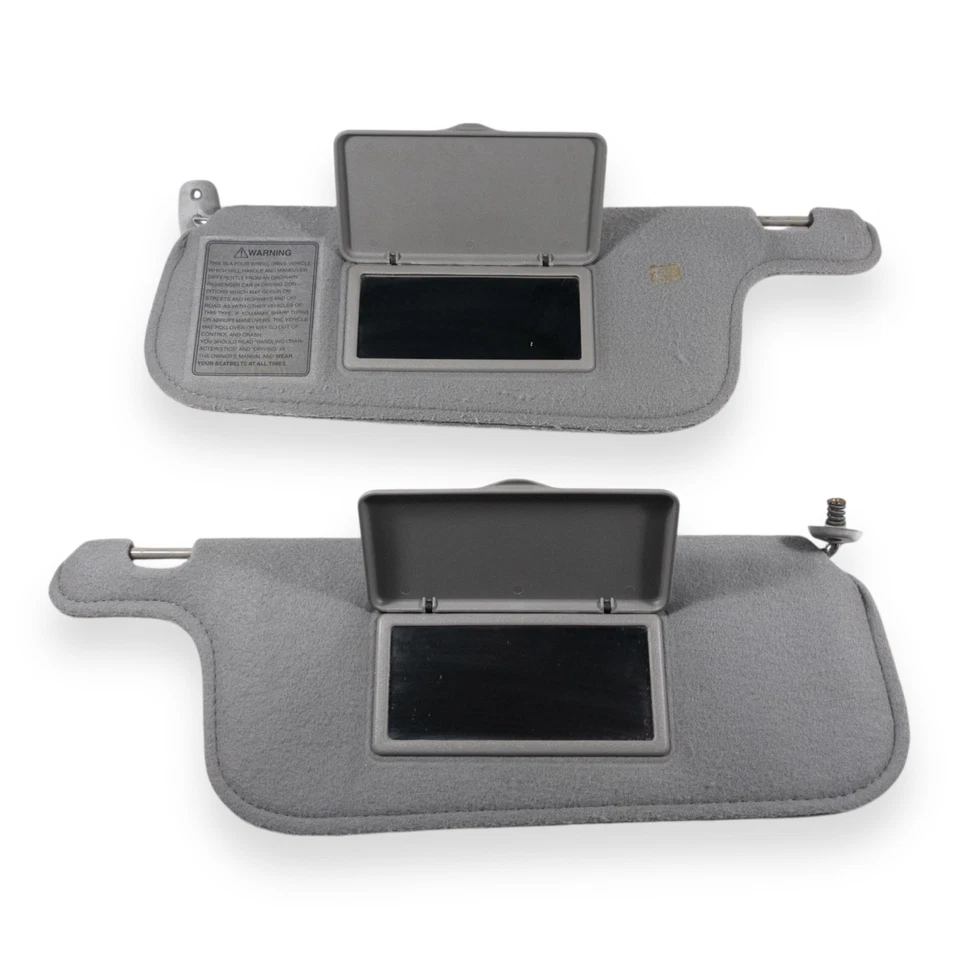 Par de parasol gris para conductor y pasajero Honda Passport Isuzu Rodeo 1991-1997 Foto 4 de 4