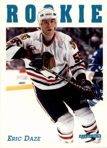 1995 Score Eric Daze #312 card