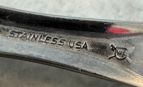 Town and Country-Brown-Walnut Stainless by Washington Forge 11pc forks - Picture 3 of 4