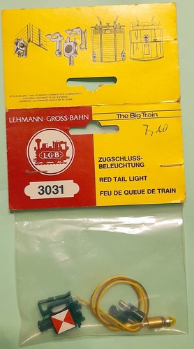 Iluminación de conexión de tren LGB 3031 embalaje original kit | Zustand: Neu