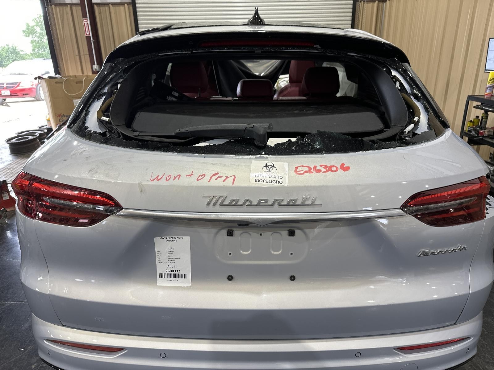 Maserati Grecale 2023-2026 REAR Tailgate