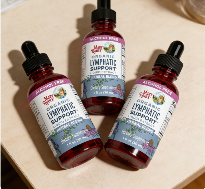 3PACK MaryRuth's Organic Lymphatic Support Drops – 30 Servings