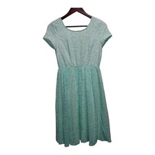 Beautiful turquois lace dress by JEN. Size Small