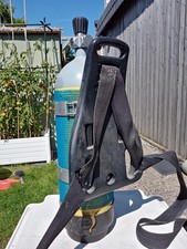 Tauchsport  Druckluftflasche mit Rückentrage ohne TÜV