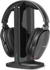 Wireless Headphones for TV Watching with Charging Dock  RF Transmitter, Senior-