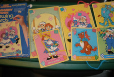 Raggedy Ann Sewing Cards by Colorforms Vintage 1988 MacMillan