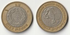 2006 Mexico 10 pesos coin