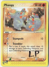Phanpy 62/109 Common Ruby & Sapphire Pokemon Lightly Played on eBay