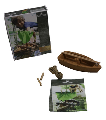 HABA Terra Kids Korkboot-Bausatz   DIY-Set zum Bauen & Gestalten