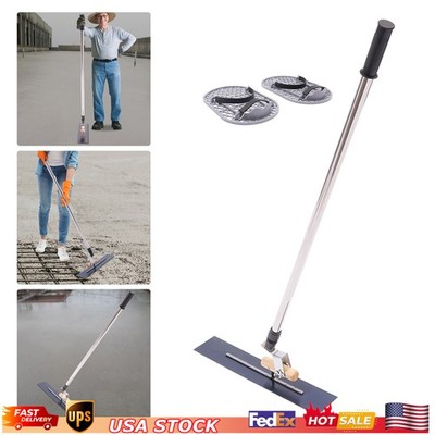 Bull Float Kit Concrete Trowel with Long Handle Cement Surface Smoothing Tool