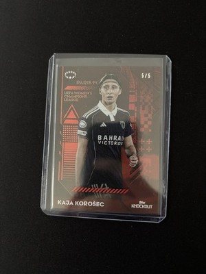 Topps UWCL Knockout 25/26 Kaja Korosec 5/5 Paris FC