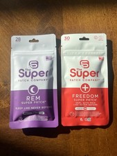 The Super Patch Company:The REM Patch  The Freedom Patch Pack Of 28 Patches
