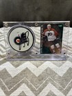 2001 PARKHURST #249 ERIC WEINAICH HOCKEY CARD with AUTOGRAPHED PUCK in DISPLAY — photo 1