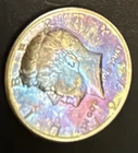 1971 Kennedy Half Dollar Rainbow Tone