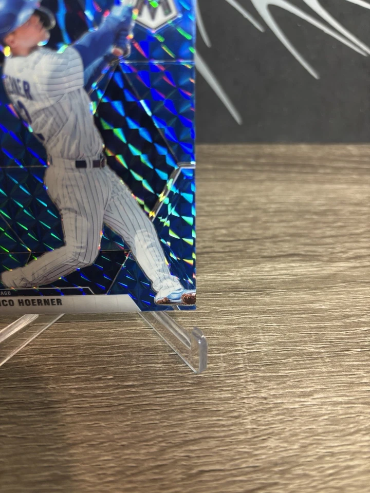 Nico Hoerner Rc Blue Mosaic 04/99 No.17 Panini Chicago Cubs - Image 4 of 4