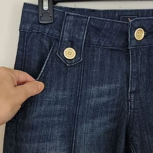 Vigoss Brand Blue Faded Bell Bottom Flare Jeans 28 X 31 - Picture 5 of 12