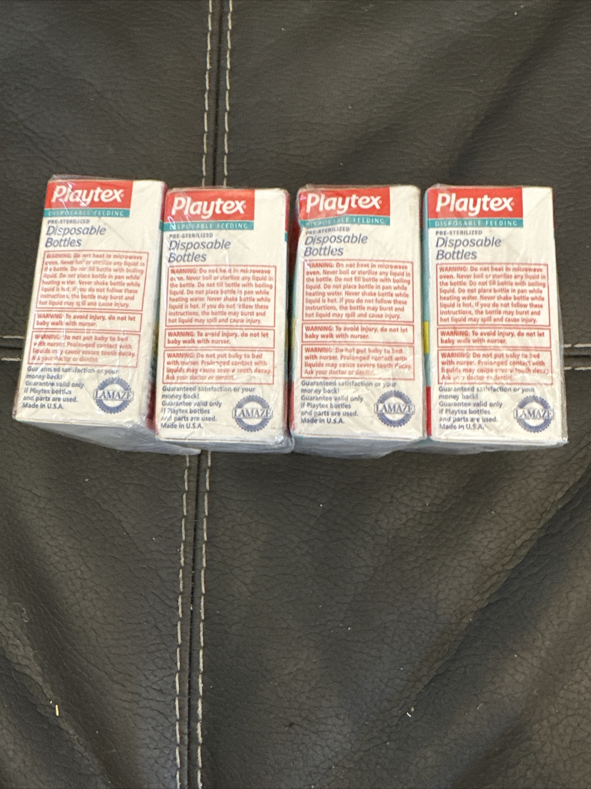 4 Boxes Playtex Disposable Baby Bottle Liners 8oz 160 Bottles 1995 New Sealed 78300054306 eBay