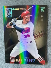 Juan Yepez #22 - 2022 Panini Capstone - Base Rookie Artist Proof /49 (Cardinals)