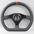 <!--F#f_0-->SPARCO Thickened Spoke D style Sport Steering Wheel Genuine Leather 320mm #RD<!--F/-->