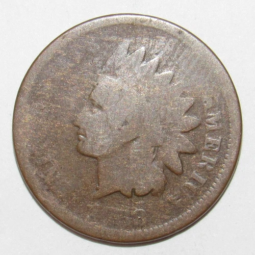 1868 Indian Head Cent Good (S57)