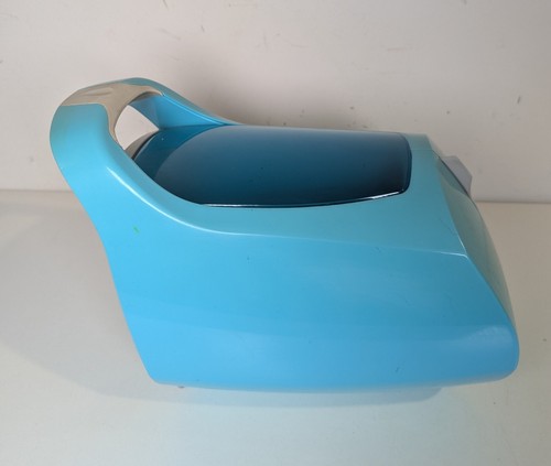 Vintage GoGo Translucent Aqua Blue 84 CDV/DVD Storage Pod Rack Disk Holder - Photo 11/12