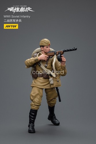 JOYTOY JT8926 WWII Soviet Red Army Infantry Soldier 1/18 scale Action Figure - Picture 6 of 7