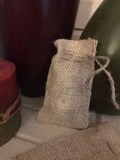 25 Burlap Bags Drawstring Bridal shower favor bag Rustic wedding favor bags