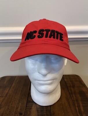 NC State Wolfpack Adidas Hat Cap Red 