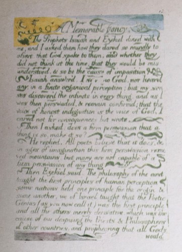 William Blake: superb Trianon print, 1970's. 'The Marriage of Heaven and Hell' - Picture 2 of 8