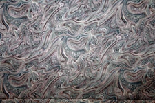 ESSENTIALS-SWIRLS AND ROCKS IN SILVER FROM HOFFMAN  - 100% COTTON FABRIC