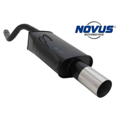 Novus Gruppe N Sport Auspuff  Endschalldämpfer 1x90 RL rund für Fiat Punto 2 188