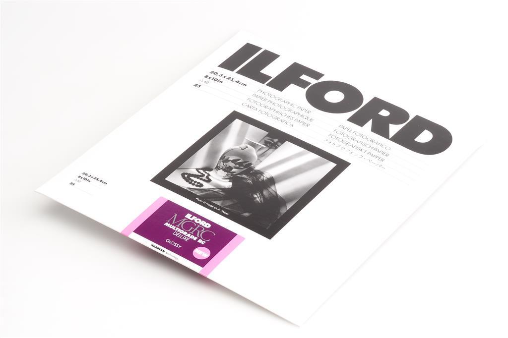 Ilford Mgrc Multigrade RC 20x25cm 8x10 " 25 Sheets Glossy (1726936924)