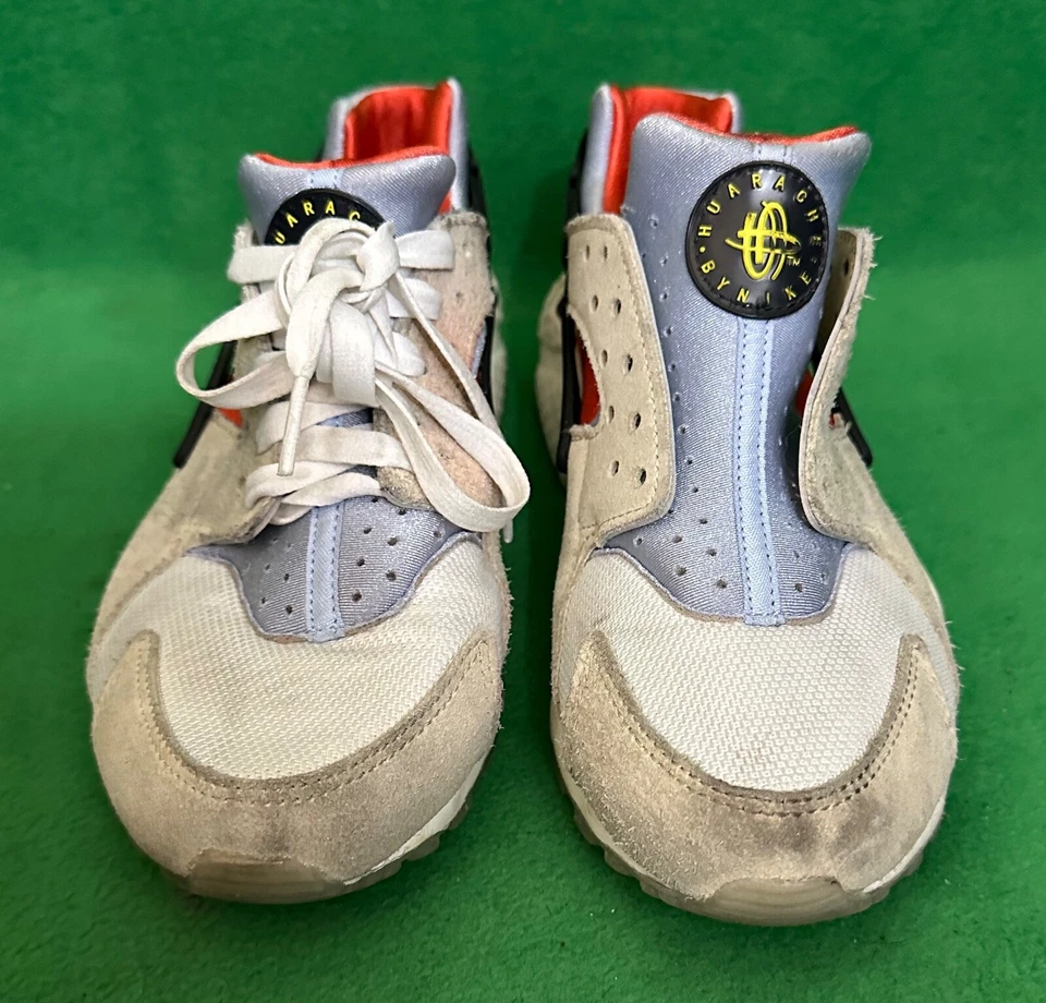 Nike Huarache Run GS Yin-Yang DV2196-700 Zapatos Talla Juvenil 4.5Y Foto 3 de 4